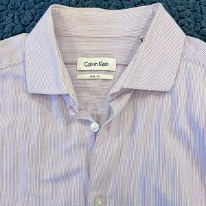 Calvin Klein slim fit dress shirt. Size 16 1/2